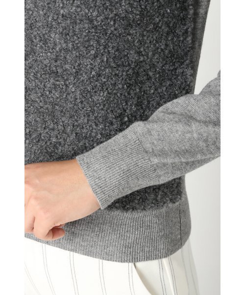 FRAMeWORK（フレームワーク）の「アルパカカールドロッププルオーバー◆（ニット/セーター・レディース・グレー/ブラック/ホワイト・FREE）」の13枚目の写真