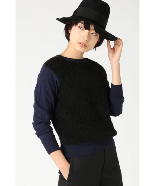 FRAMeWORK（フレームワーク）の「アルパカカールドロッププルオーバー◆（ニット/セーター・レディース・グレー/ブラック/ホワイト・FREE）」の9枚目の写真