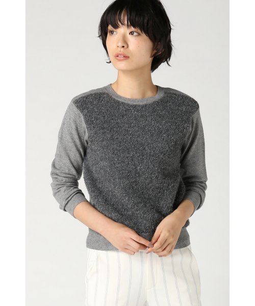 FRAMeWORK（フレームワーク）の「アルパカカールドロッププルオーバー◆（ニット/セーター・レディース・グレー/ブラック/ホワイト・FREE）」の10枚目の写真