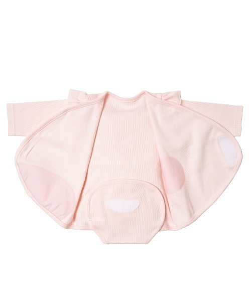 10mois(ディモワ)の「【10mois(ディモワ)】 PATTO SATTO OMEKASHI (長袖フリル) 50-60cm・60-70cm(肌着・キッズ・ホワイト/ピンク・60-70cm/50-60cm)」の13枚目の写真