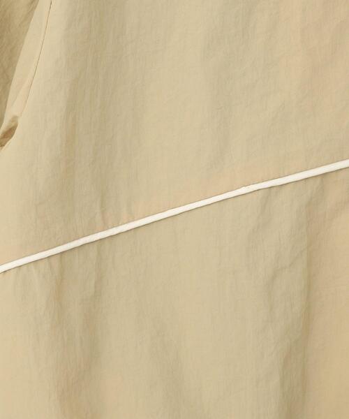 SHOO・LA・RUE（シューラルー）の「【100-150cm/洗える/男女兼用】スタンドカラー パイピングブルゾン（ブルゾン・キッズ・ブラック/パープル/ベージュ・11/10/12/15 /13/14）」の17枚目の写真