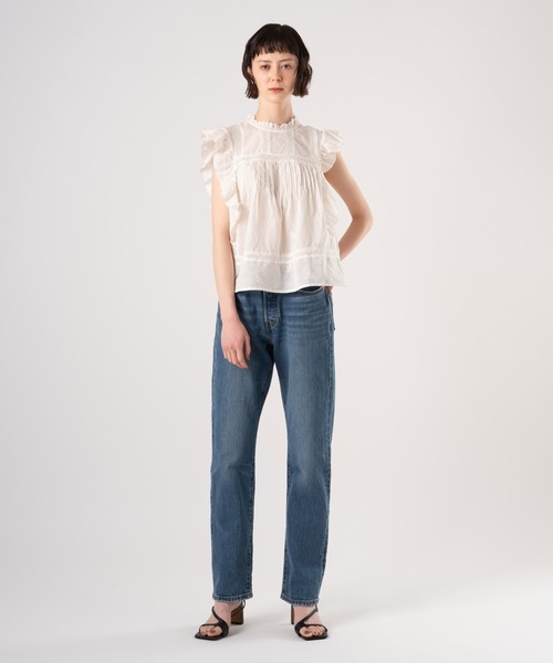 Levi's（リーバイス）の「Levi's/リーバイス 501(R) ジーンズ FOR WOMEN ミディアムインディゴ（デニムパンツ・レディース・インディゴブルー・23inch/28inch/27inch/26inch/25inch/24inch）」の15枚目の写真