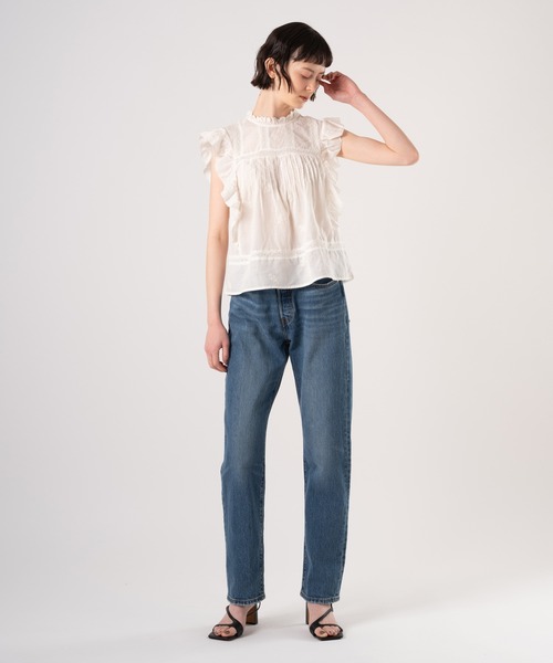 Levi's（リーバイス）の「Levi's/リーバイス 501(R) ジーンズ FOR WOMEN ミディアムインディゴ（デニムパンツ・レディース・インディゴブルー・23inch/28inch/27inch/26inch/25inch/24inch）」の16枚目の写真