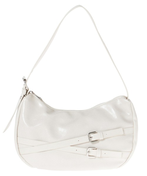 INGNI（イング）の「ベルト付きショルダーバッグ（ハンドバッグ・レディース・オフホワイト/ブラック・ONE SIZE）」の13枚目の写真