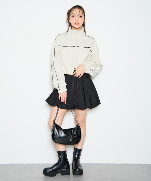 INGNI（イング）の「ベルト付きショルダーバッグ（ハンドバッグ・レディース・オフホワイト/ブラック・ONE SIZE）」の20枚目の写真