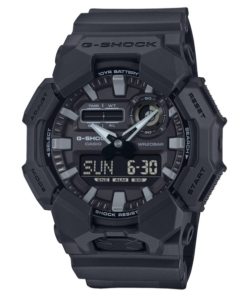 G-SHOCK(ジーショック)の「G-SHOCK/ジーショック 腕時計 GA-010-1A1JF(アナログ腕時計・メンズ・ブラック・ONE)」の1枚目の写真