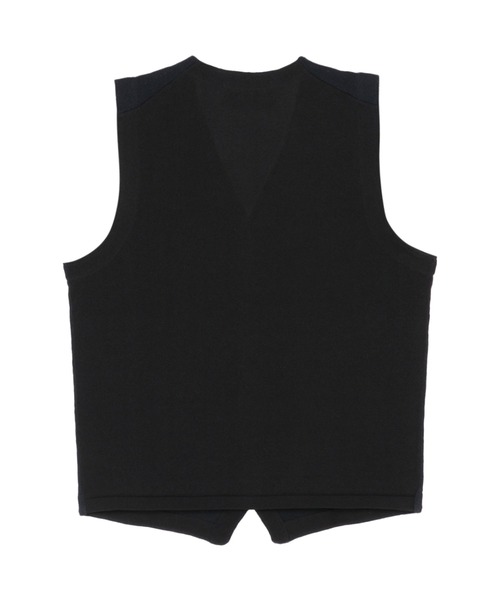 BRICK HOUSE by TOKYO SHIRT(ブリックハウス)の「オールニット バーズアイジレ(ベスト・メンズ・ネイビー/ネイビー系2・LL/M/L)」の9枚目の写真