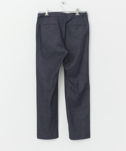 URBAN RESEARCH ROSSO MEN(アーバンリサーチロッソメン)の「『WEB限定』『XLサイズあり』ベルテッドデニムスラックス(デニムパンツ・メンズ・ブラック/インディゴブルー・SMALL/MEDIUM/LARGE/X-LARGE)」の6枚目の写真