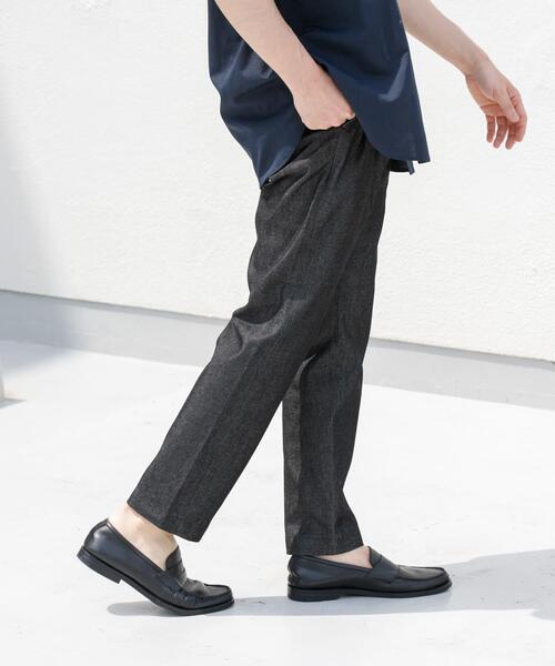 URBAN RESEARCH ROSSO MEN(アーバンリサーチロッソメン)の「『WEB限定』『XLサイズあり』ベルテッドデニムスラックス(デニムパンツ・メンズ・ブラック/インディゴブルー・SMALL/MEDIUM/LARGE/X-LARGE)」の11枚目の写真