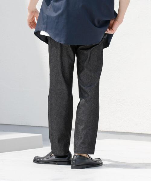 URBAN RESEARCH ROSSO MEN(アーバンリサーチロッソメン)の「『WEB限定』『XLサイズあり』ベルテッドデニムスラックス(デニムパンツ・メンズ・ブラック/インディゴブルー・SMALL/MEDIUM/LARGE/X-LARGE)」の13枚目の写真