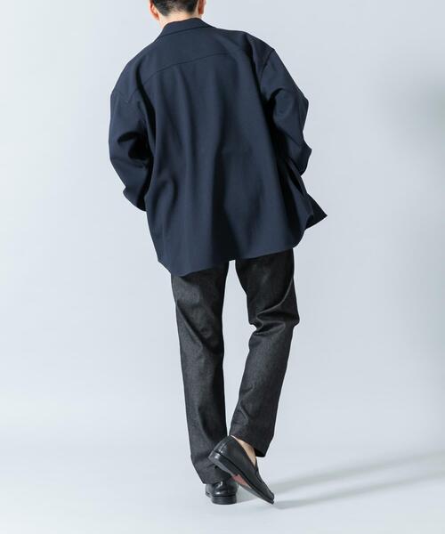 URBAN RESEARCH ROSSO MEN(アーバンリサーチロッソメン)の「『WEB限定』『XLサイズあり』ベルテッドデニムスラックス(デニムパンツ・メンズ・ブラック/インディゴブルー・SMALL/MEDIUM/LARGE/X-LARGE)」の22枚目の写真