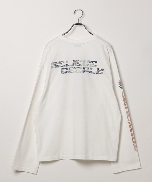 PBLIM(ページボーイリム)の「《UNISEX》スプレーロゴロンT(Tシャツ/カットソー・レディース・ベージュ/ブラック/ホワイト・MEDIUM/LARGE)」の21枚目の写真