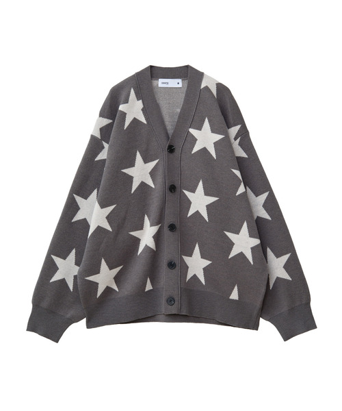 CONVERSE TOKYO(コンバーストウキョウ)の「STAR★ JACQUARD KNIT CARDIGAN(カーディガン/ボレロ・レディース・ピンク/杢グレー/サックスブルー・MEDIUM/SMALL)」の13枚目の写真