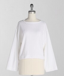 LOEFF（ロエフ）の「＜LOEFF＞パイル ボートネック プルオーバー（T