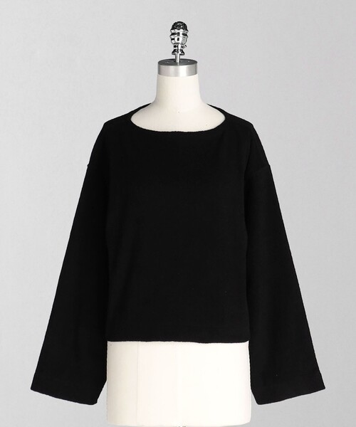 セール】＜LOEFF＞パイル ボートネック プルオーバー（Tシャツ