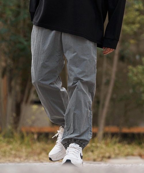 CAMBIO（カンビオ）の「mp13285-Garment Dye Nylon Pants ナイロンパンツ（その他パンツ・メンズ・スモーク/オリーブ・S/M/L）」の11枚目の写真