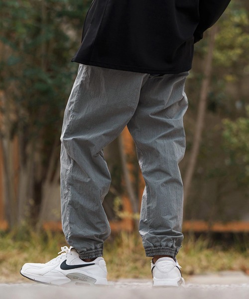 CAMBIO（カンビオ）の「mp13285-Garment Dye Nylon Pants ナイロンパンツ（その他パンツ・メンズ・スモーク/オリーブ・S/M/L）」の12枚目の写真