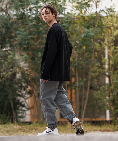 CAMBIO（カンビオ）の「mp13285-Garment Dye Nylon Pants ナイロンパンツ（その他パンツ・メンズ・スモーク/オリーブ・S/M/L）」の16枚目の写真
