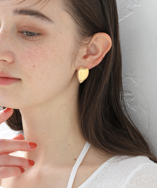 追加》【STELLAR HOLLYWOOD/ステラハリウッド】 ハートピアス（ピアス