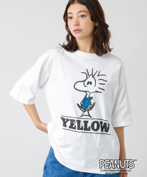 Johnbull（ジョンブル）の「【JOHNBULL/ジョンブル】PEANUTS プリントTシャツ / スヌーピー / 半袖【WEB限定】（Tシャツ/カットソー・レディース・その他4/その他6/その他8/その他5/その他3/その他2/その他1/その他7・S）」の6枚目の写真