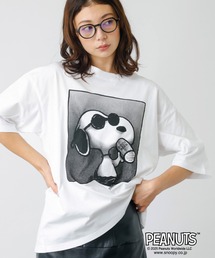 【JOHNBULL/ジョンブル】PEANUTS プリントTシャツ / スヌーピー / 半袖【WEB限定】