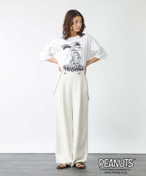 Johnbull（ジョンブル）の「【JOHNBULL/ジョンブル】PEANUTS プリントTシャツ / スヌーピー / 半袖【WEB限定】（Tシャツ/カットソー・レディース・その他4/その他6/その他8/その他5/その他3/その他2/その他1/その他7・S）」の11枚目の写真