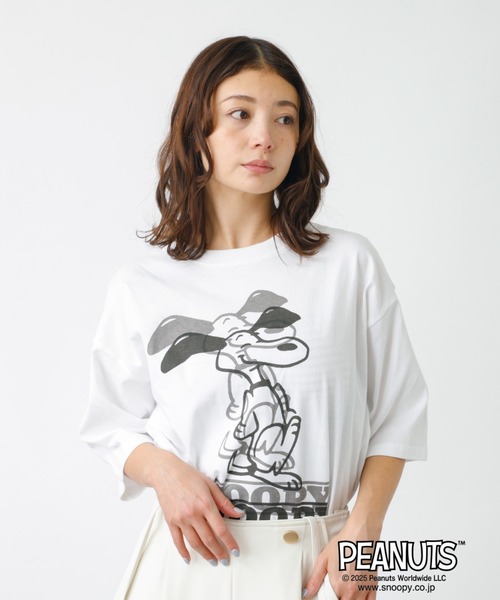 【JOHNBULL/ジョンブル】PEANUTS プリントTシャツ / スヌーピー Johnbull tシャツ 「JOHNBULL/ジョンブル」PEANUTS プリントT