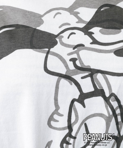 Johnbull（ジョンブル）の「【JOHNBULL/ジョンブル】PEANUTS プリントTシャツ / スヌーピー / 半袖【WEB限定】（Tシャツ/カットソー・レディース・その他4/その他6/その他8/その他5/その他3/その他2/その他1/その他7・S）」の12枚目の写真