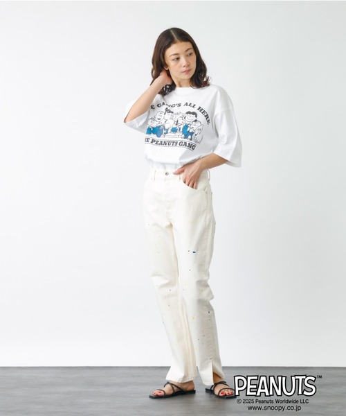 Johnbull（ジョンブル）の「【JOHNBULL/ジョンブル】PEANUTS プリントTシャツ / スヌーピー / 半袖【WEB限定】（Tシャツ/カットソー・レディース・その他4/その他6/その他8/その他5/その他3/その他2/その他1/その他7・S）」の18枚目の写真