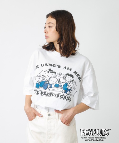 Johnbull（ジョンブル）の「【JOHNBULL/ジョンブル】PEANUTS プリントTシャツ / スヌーピー / 半袖【WEB限定】（Tシャツ/カットソー・レディース・その他4/その他6/その他8/その他5/その他3/その他2/その他1/その他7・S）」の20枚目の写真