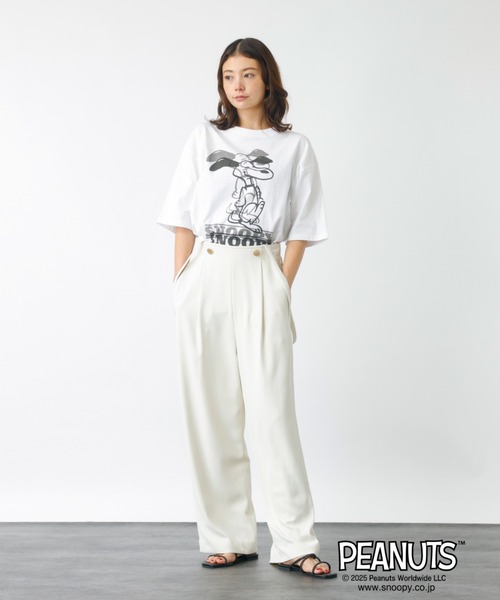 JOHNBULL/ジョンブル】PEANUTS プリントTシャツ / スヌーピー