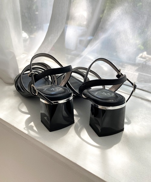 【ALDO】ストラップヒールサンダルラインストーン★華やかな輝き ALDO】華やかゴージャス☆ストラップ付き サンダル キラキラ