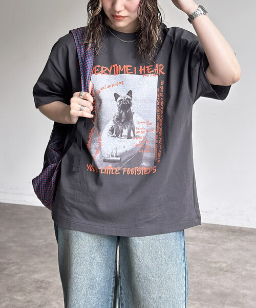 CPCM（シーピーシーエム）の「SURFDOGフォトT（Tシャツ/カットソー・メンズ・ホワイト/グレー/チャコールグレー・MEDIUM/LARGE）」の2枚目の写真