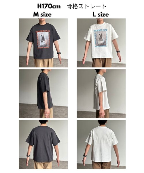 CPCM（シーピーシーエム）の「SURFDOGフォトT（Tシャツ/カットソー・メンズ・ホワイト/グレー/チャコールグレー・MEDIUM/LARGE）」の7枚目の写真