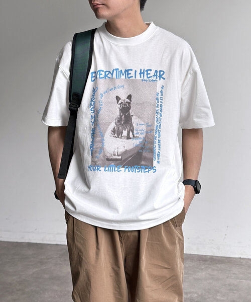 CPCM（シーピーシーエム）の「SURFDOGフォトT（Tシャツ/カットソー・メンズ・ホワイト/グレー/チャコールグレー・MEDIUM/LARGE）」の8枚目の写真