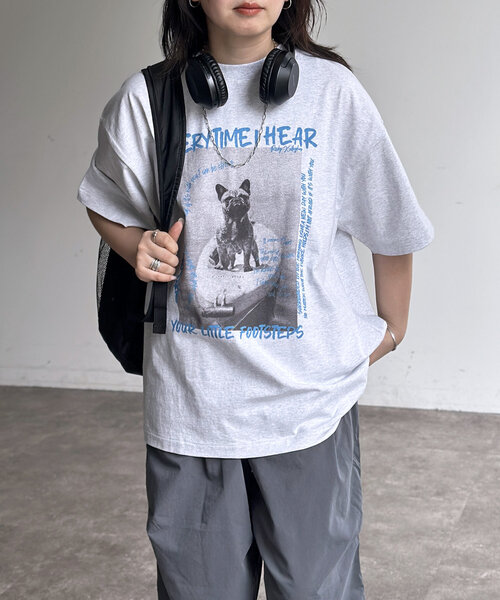 CPCM（シーピーシーエム）の「SURFDOGフォトT（Tシャツ/カットソー・メンズ・ホワイト/グレー/チャコールグレー・MEDIUM/LARGE）」の12枚目の写真