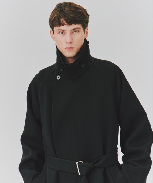 UNITED TOKYO(ユナイテッドトウキョウ)の「TRIPLE CLOTH タイロッケンコート 軽量|ストレッチ|防シワ(トレンチコート・メンズ・ライトグレー/ダークグレー/ブラック・1/2/3)」の9枚目の写真