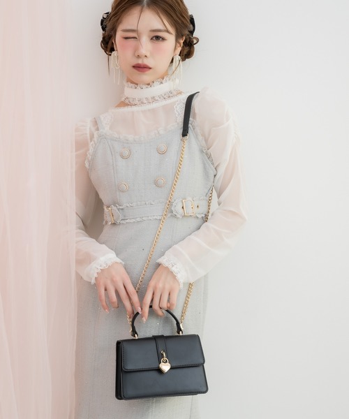 セール】ハートパドロックバック（ショルダーバッグ）｜couture