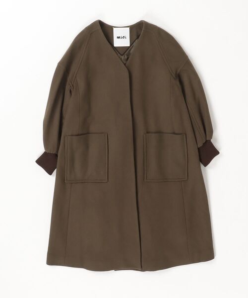 ROSE BUD（ローズバッド）の「(mici)ウールロングコート（その他アウター・レディース・ブラック/カーキ/ブルー・S/M）」の18枚目の写真