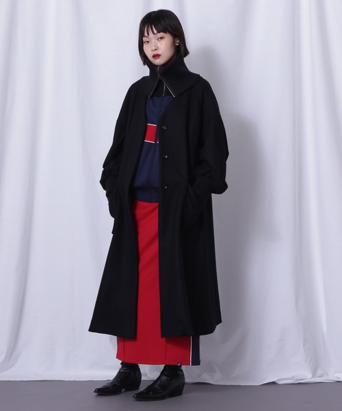 ROSE BUD（ローズバッド）の「(mici)ウールロングコート（その他アウター・レディース・ブラック/カーキ/ブルー・S/M）」の4枚目の写真