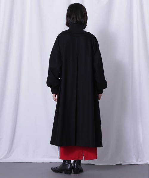 ROSE BUD（ローズバッド）の「(mici)ウールロングコート（その他アウター・レディース・ブラック/カーキ/ブルー・S/M）」の6枚目の写真