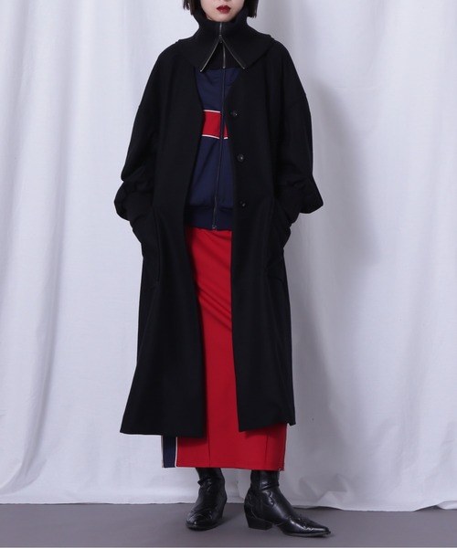 ROSE BUD（ローズバッド）の「(mici)ウールロングコート（その他アウター・レディース・ブラック/カーキ/ブルー・S/M）」の7枚目の写真