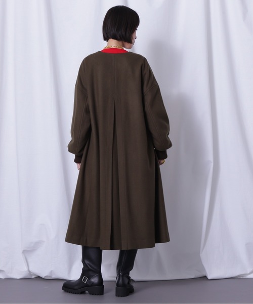 ROSE BUD（ローズバッド）の「(mici)ウールロングコート（その他アウター・レディース・ブラック/カーキ/ブルー・S/M）」の15枚目の写真