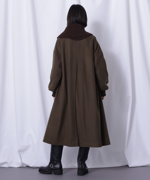 ROSE BUD（ローズバッド）の「(mici)ウールロングコート（その他アウター・レディース・ブラック/カーキ/ブルー・S/M）」の16枚目の写真