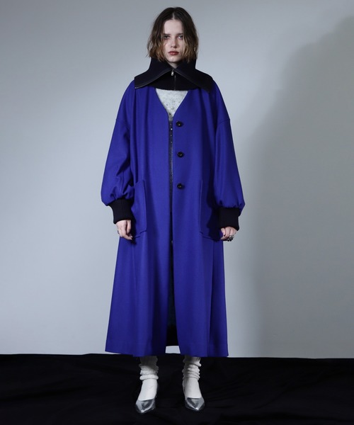 ROSE BUD（ローズバッド）の「(mici)ウールロングコート（その他アウター・レディース・ブラック/カーキ/ブルー・S/M）」の20枚目の写真