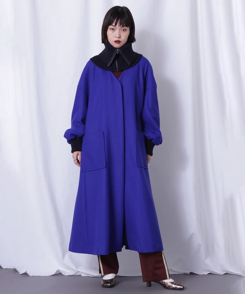 ROSE BUD（ローズバッド）の「(mici)ウールロングコート（その他アウター・レディース・ブラック/カーキ/ブルー・S/M）」の22枚目の写真