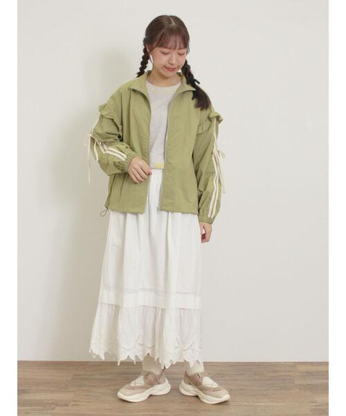 Samansa Mos2(サマンサ モスモス)の「裾スカラップレースペチスカート(スカート・レディース・ベージュ/ブラック/オフホワイト・F)」の15枚目の写真