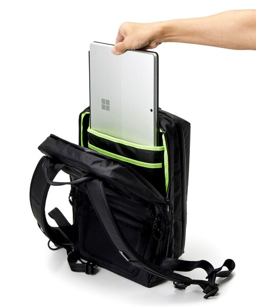 beruf baggage（ベルーフバゲッジ）の「【beruf baggage/ベルーフ バゲッジ】URBAN EXPLORER NARROW 17XP（バックパック/リュック・メンズ・ブラック・FREE）」の11枚目の写真