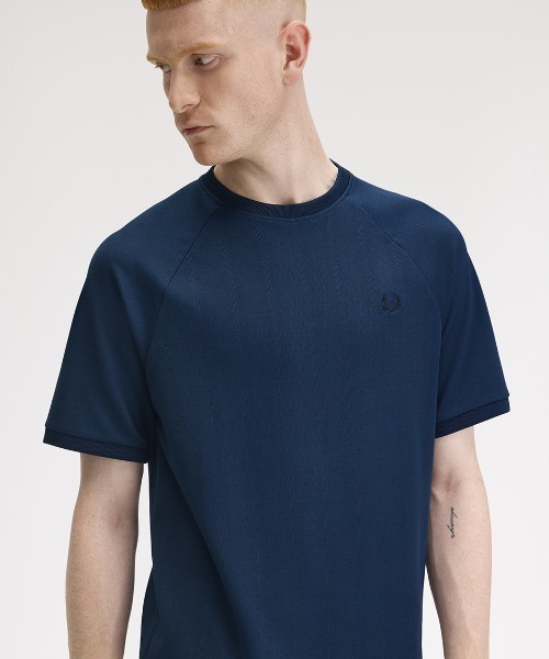 Jacquard Pique T-Shirt／ジャカードピケTシャツ（Tシャツ