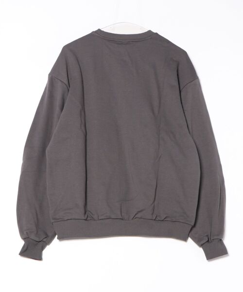 Revo.（レボ）の「ヴィンテージライク レトロ バンドプリント モーターサイクルプリント オーバーサイズ 裏毛 スウェット プルオーバー（スウェット・メンズ・ブラック系その他/チャコールグレー/ブラック/グレー系その他・M/L/XL）」の5枚目の写真